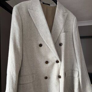 BANANA REPUBLIC Mens Double Breasted Sports Coat 44R